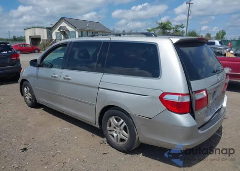 2006 Honda Odyssey Ex из США, поврежденный, VIN 5FNRL38466B400968